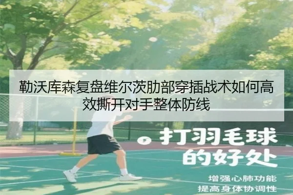 勒沃库森复盘维尔茨肋部穿插战术如何高效撕开对手整体防线
